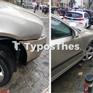 Θεσσαλονίκη: Αυτοκίνητα «στουκάρουν» σε πασαλάκια – Το επικίνδυνο σημείο (ΦΩΤΟ) 