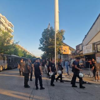 Θεσσαλονίκη: Συνελήφθη άνδρας με σπαθί πριν το ντέρμπι Άρης - ΠΑΟΚ