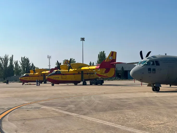 canadair φωτιά Ισπανία