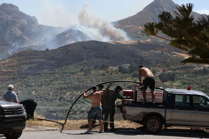 φωτιά στην Κρήτη