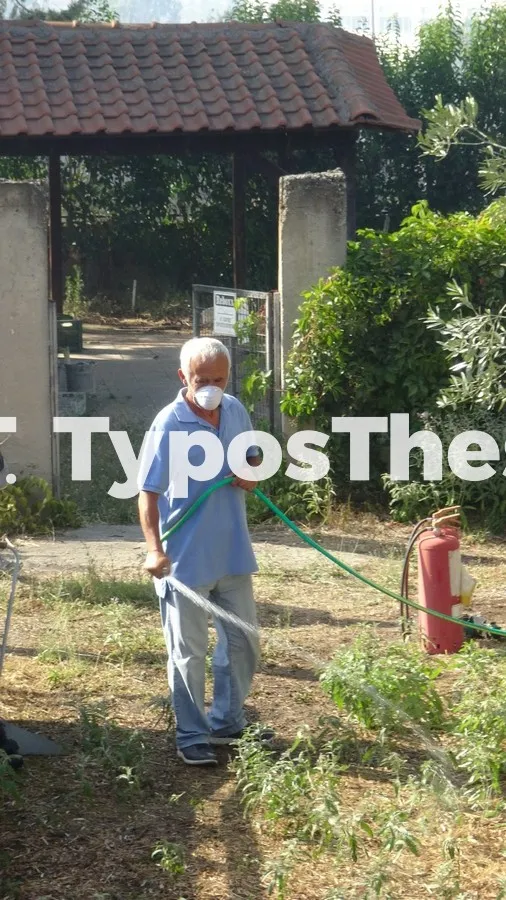 φωτιά στην Πυλαία Θεσσαλονίκης 