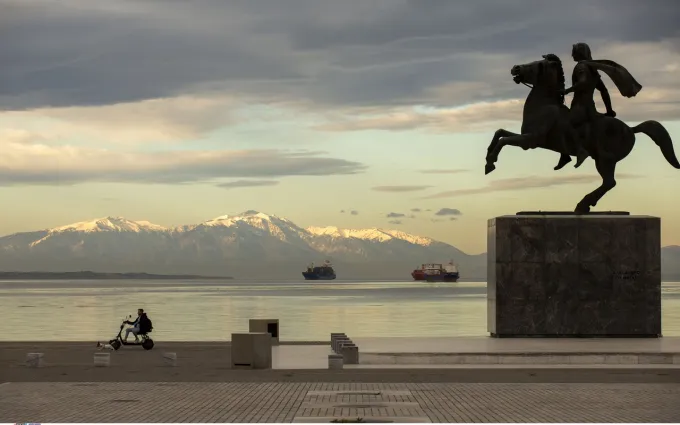 Όλυμπος από τη Θεσσαλονίκη