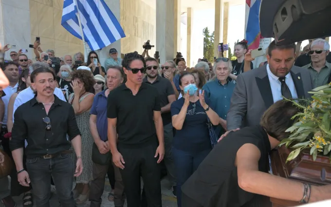 Κηδεία Καλογερόπουλου 