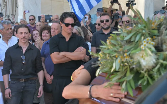 Κηδεία Καλογερόπουλου 