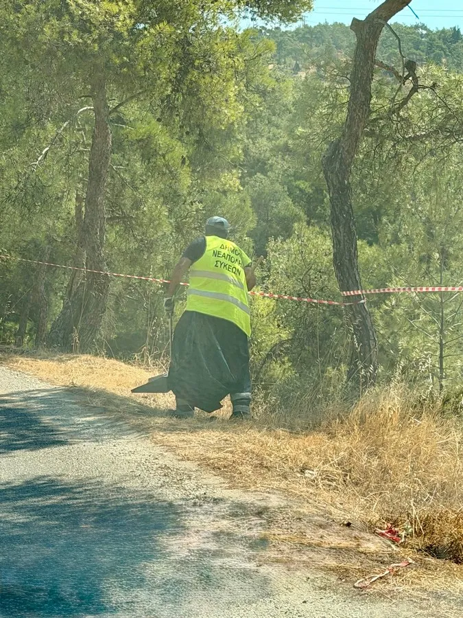 Η Υπηρεσία Καθαριότητας του δήμου Νεάπολης-Συκεών αναλαμβάνει την αποκατάσταση του χώρου μετά από κάθε πολιτιστική εκδήλωση στο Θέατρο Δάσους