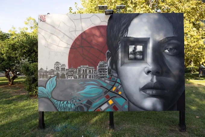 Στέλιος Αγγελούδης - Street art