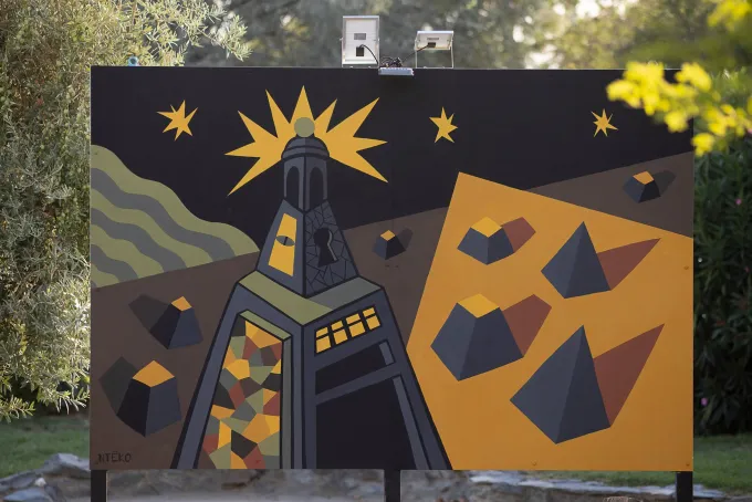 Στέλιος Αγγελούδης - Street art