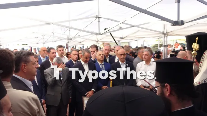 Εγκαίνια της 90ης ΔΕΘ παρουσία του Κυριάκου Μητσοτάκη