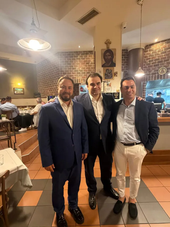 Τραπέζι Πιερρακάκη σε βουλευτές στη Θεσσαλονίκη