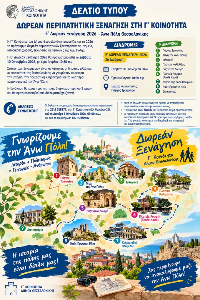 Αφίσα ξενάγησης