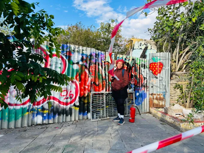 Κατεδάφιση κτιρίου στην Άνω Πόλη