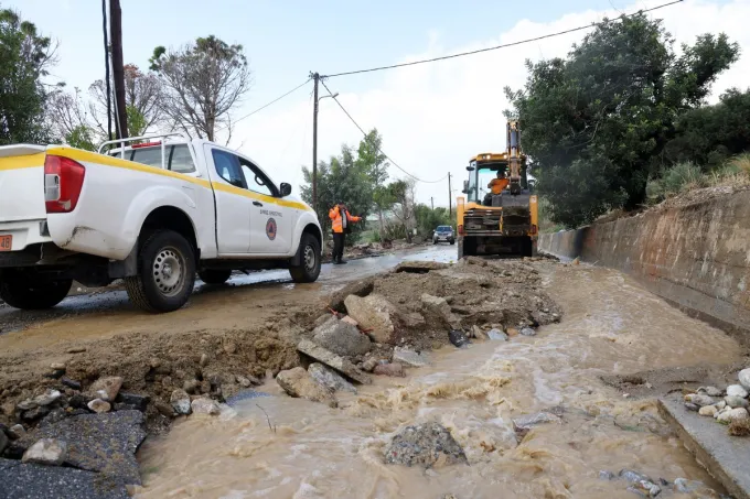 Καταστροφές στην Κρήτη από την κακοκαιρία