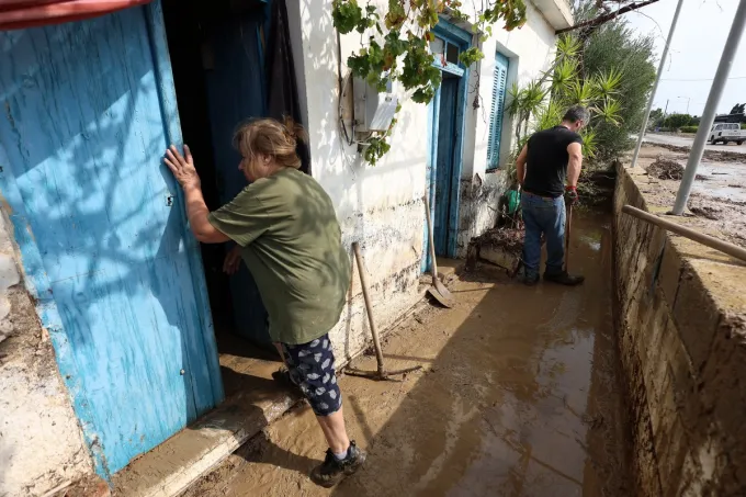 Καταστροφές στην Κρήτη από την κακοκαιρία