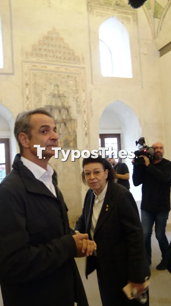 Ο Κυριάκος Μητσοτάκης στο Αλκαζάρ