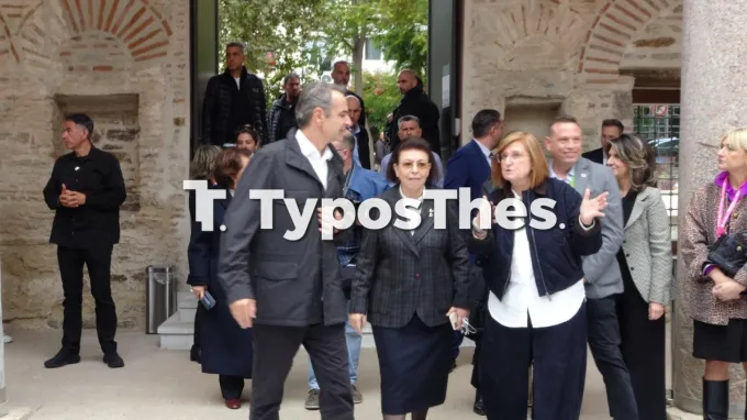 Ο Κυριάκος Μητσοτάκης στο Αλκαζάρ