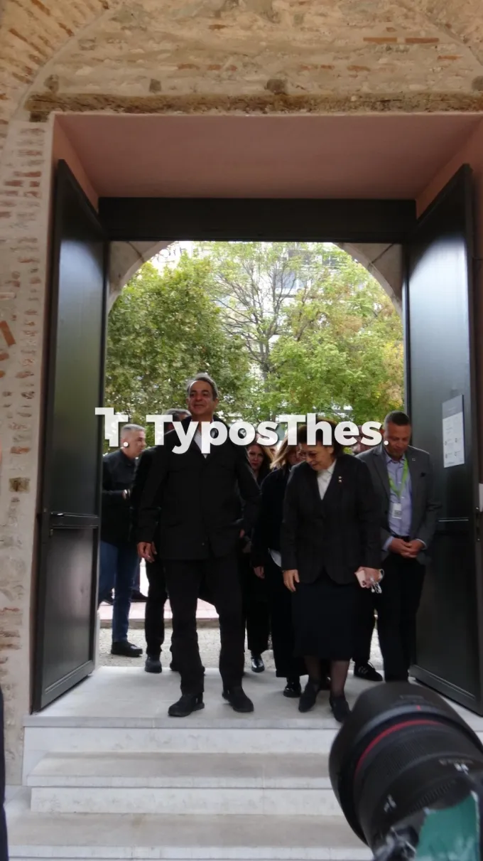 Ο Κυριάκος Μητσοτάκης στο Αλκαζάρ