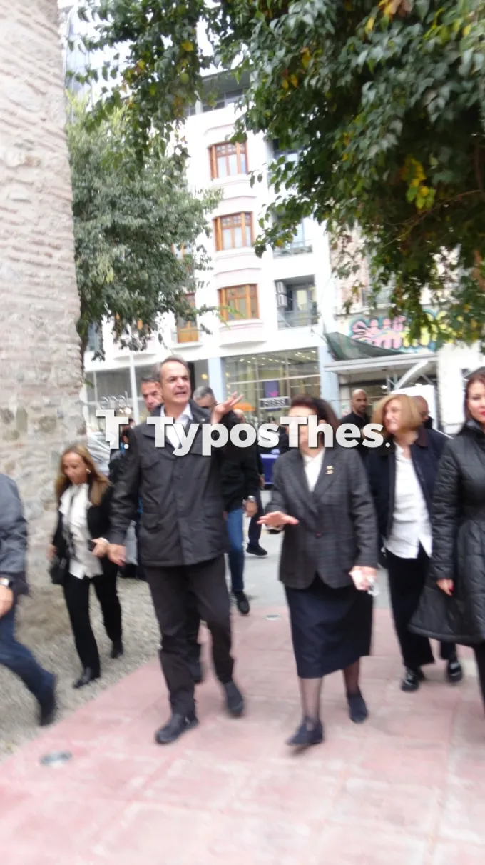 Ο Κυριάκος Μητσοτάκης στο Αλκαζάρ