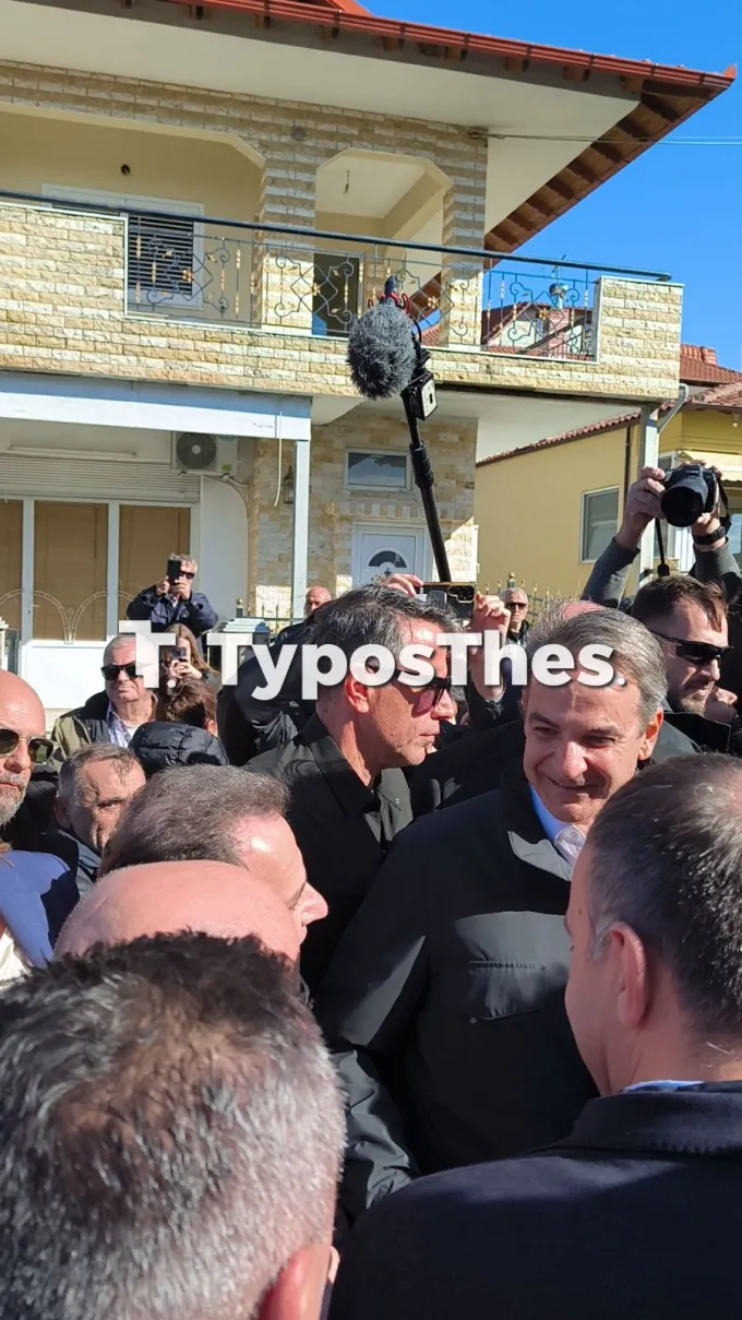 Ο Κυριάκος Μητσοτάκης στο Κιλκίς