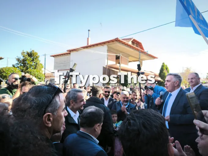 Ο Κυριάκος Μητσοτάκης στο Κιλκίς