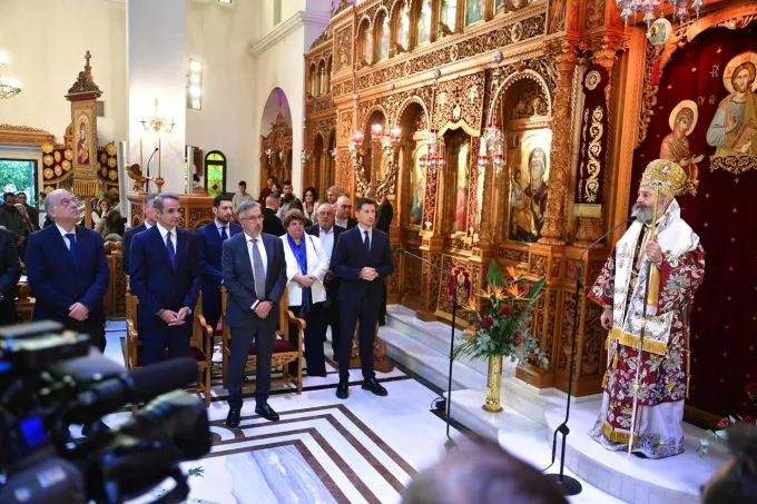 Μητσοτάκης στον Άγιο Δημήτριο Αττικής