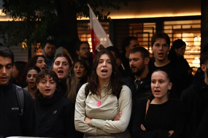 Διαμαρτυρία φοιτητών με σκηνές στο Σύνταγμα