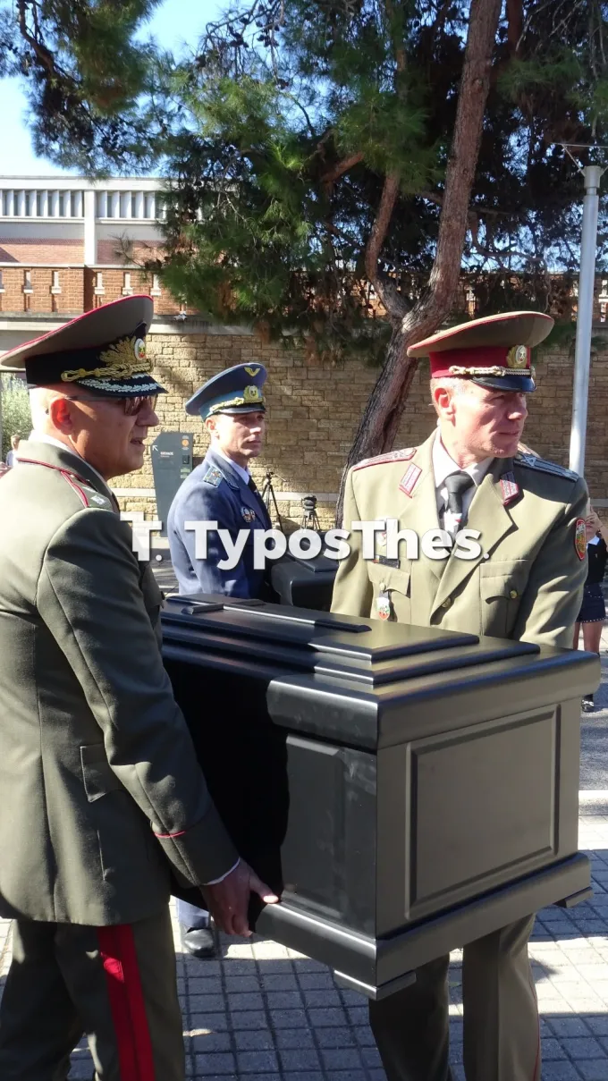 Τελετή υπογραφής πρωτοκόλλου για την παράδοση-παραλαβή κειμηλίων μεταξύ Ελλάδας και Βουλγαρίας