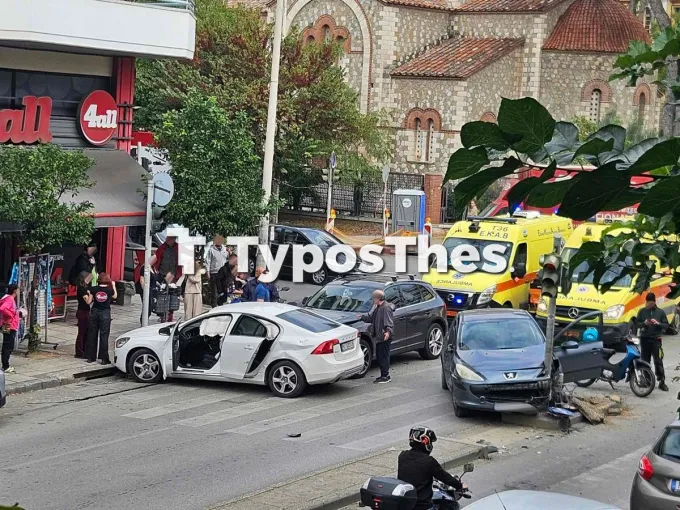τροχαίο Παπάφη με Κατσιμίδη