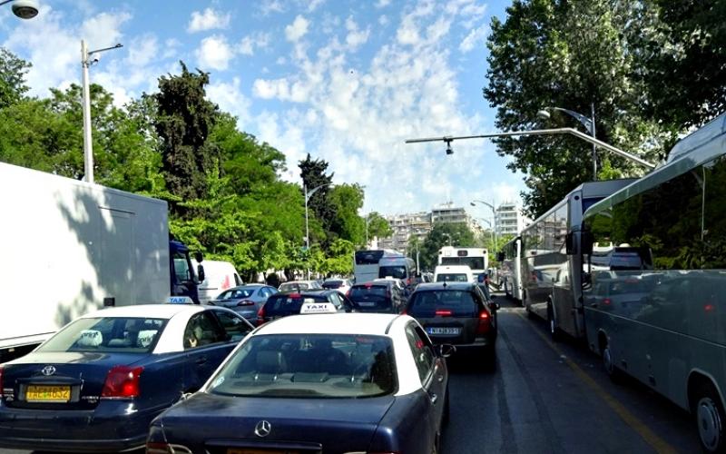 κίνηση-Θεσσαλονίκη-μποτιλιάρισμα