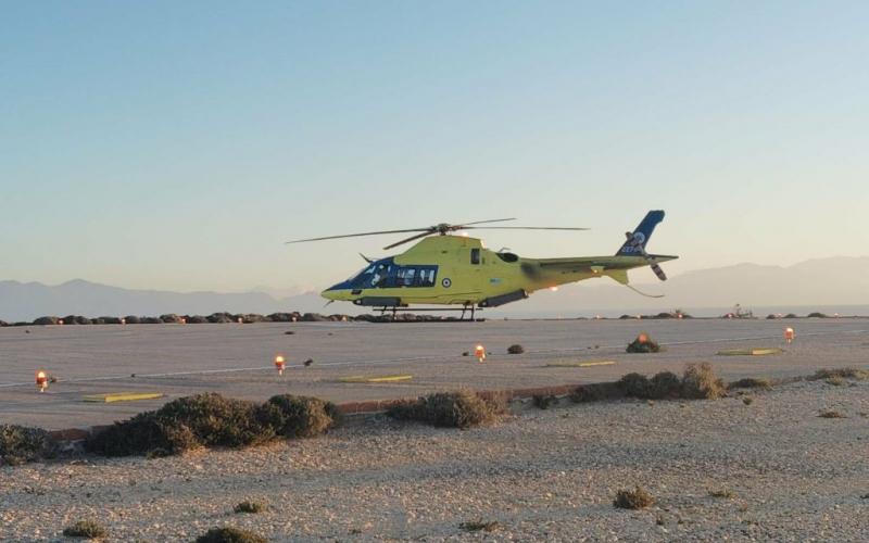 Επείγουσα αεροδιακομιδή βρέφους 5 μηνών στη Γαύδο – Με ελικόπτερο του ΕΚΑΒ