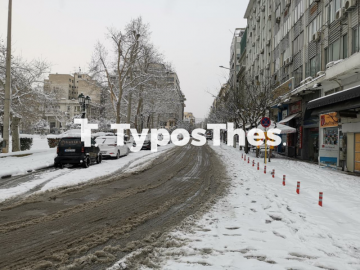 χιόνια-Θεσσαλονίκη-2019
