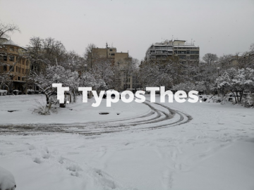 χιόνια-Θεσσαλονίκη-2019