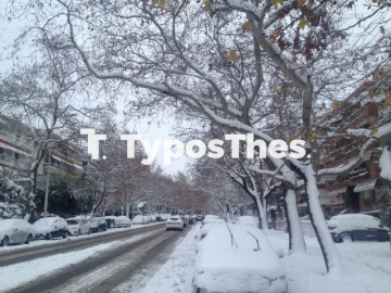 χιόνια-Θεσσαλονίκη-2019