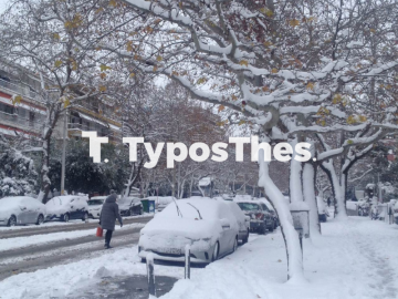 χιόνια-Θεσσαλονίκη-2019