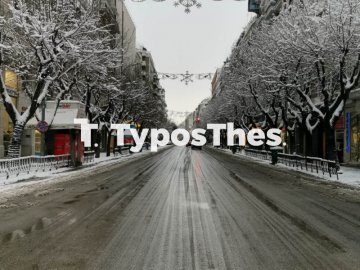 χιόνια-Θεσσαλονίκη-2019