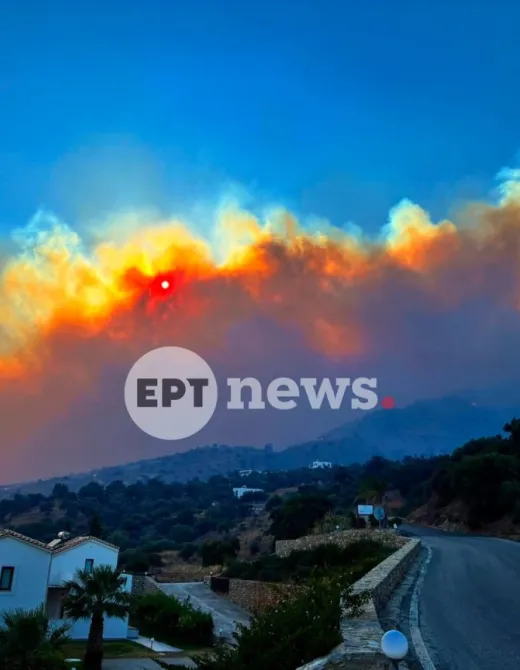 Φωτιά στο Ρέθυμνο 