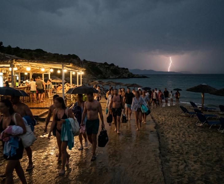 Έρχονται βροχές με κεραυνούς για 2 μέρες – Πού θα έχει μπουρίνια, ανέμους 8 μποφόρ