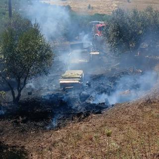Φωτιά ξέσπασε στη Χαλκιδική - Την εντόπισε drone (ΦΩΤΟ)