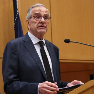 Σαμαράς: Επίθεση σε Μητσοτάκη, Τσίπρα - «Αισιόδοξος για το τι μπορεί να γίνει αύριο»