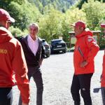 Ο Κυριάκος Μητσοτάκης στον Όλυμπο