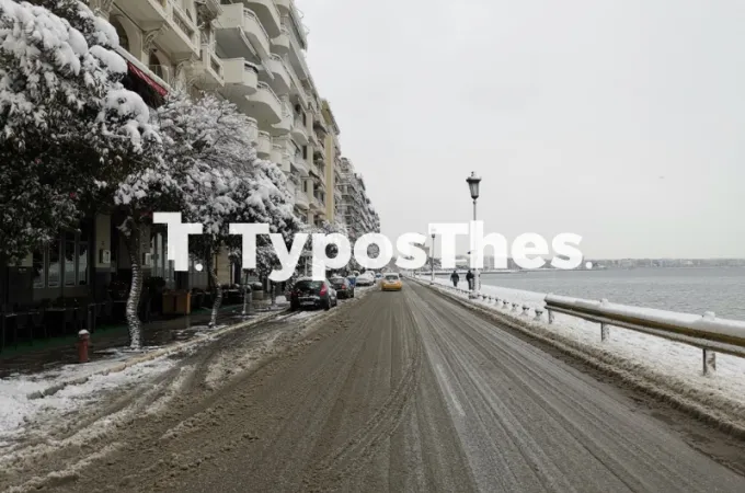 χιόνια-Θεσσαλονίκη-2019