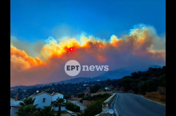 Φωτιά στο Ρέθυμνο 
