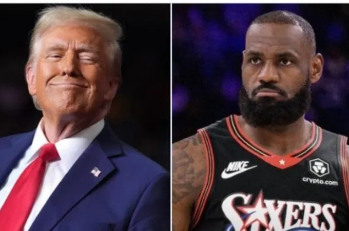 trump - james