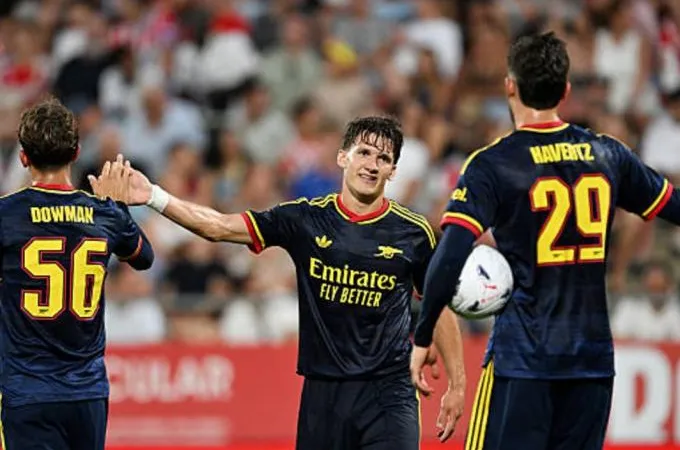 Χρήστος Τζόλης βάζει γκολ στο πρώτο του επίσιμο φιλικό με την Άρσεναλ
