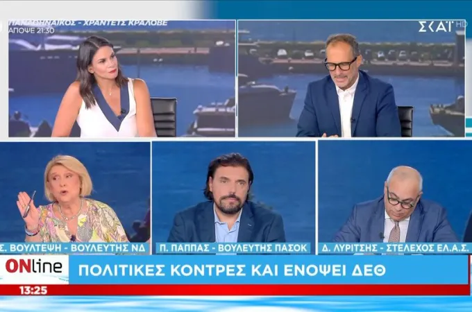 Ένταση ανάμεσα σε Τίνα Μιχαηλίδου και Σοφία Βούλτεψη