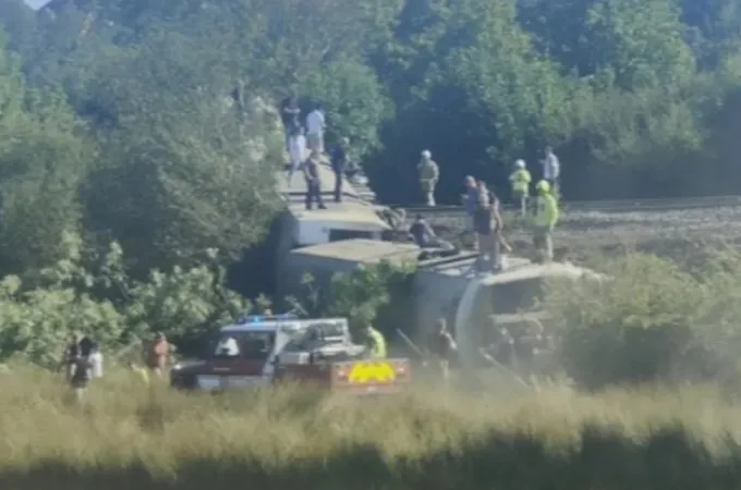 εκτροχιασμός τρένου