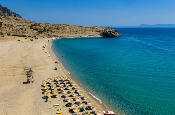 Παραλία Παχιά Άμμος στη Σαμοθράκη