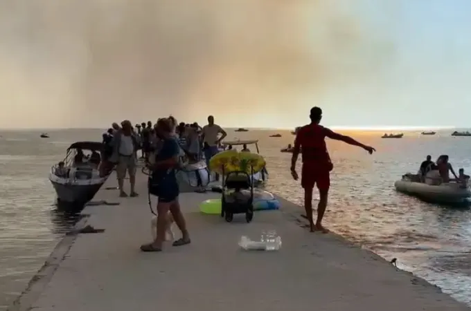 φωτιά στη Σίβηρη