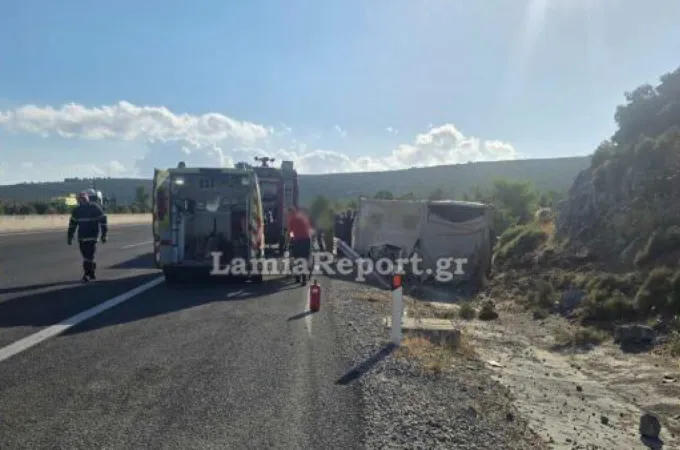 τροχαίο φορτηγό