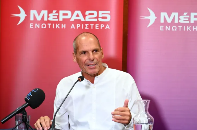Ο Γιάνης Βαρουφάκης στην 90ή ΔΕΘ