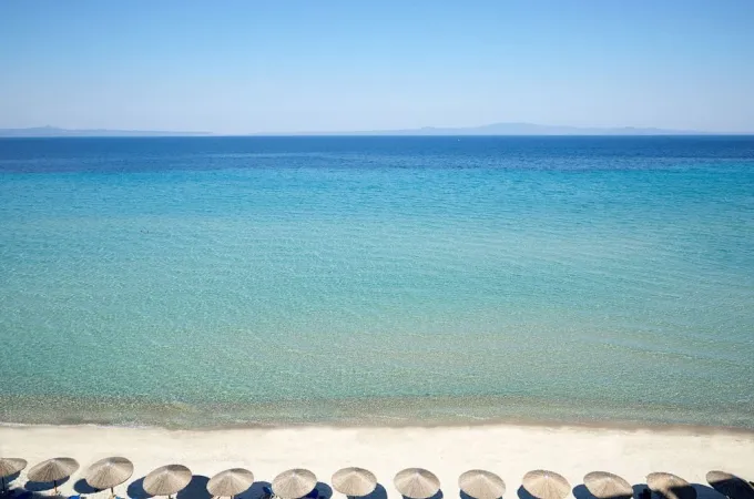 παραλία στη Χαλκιδική